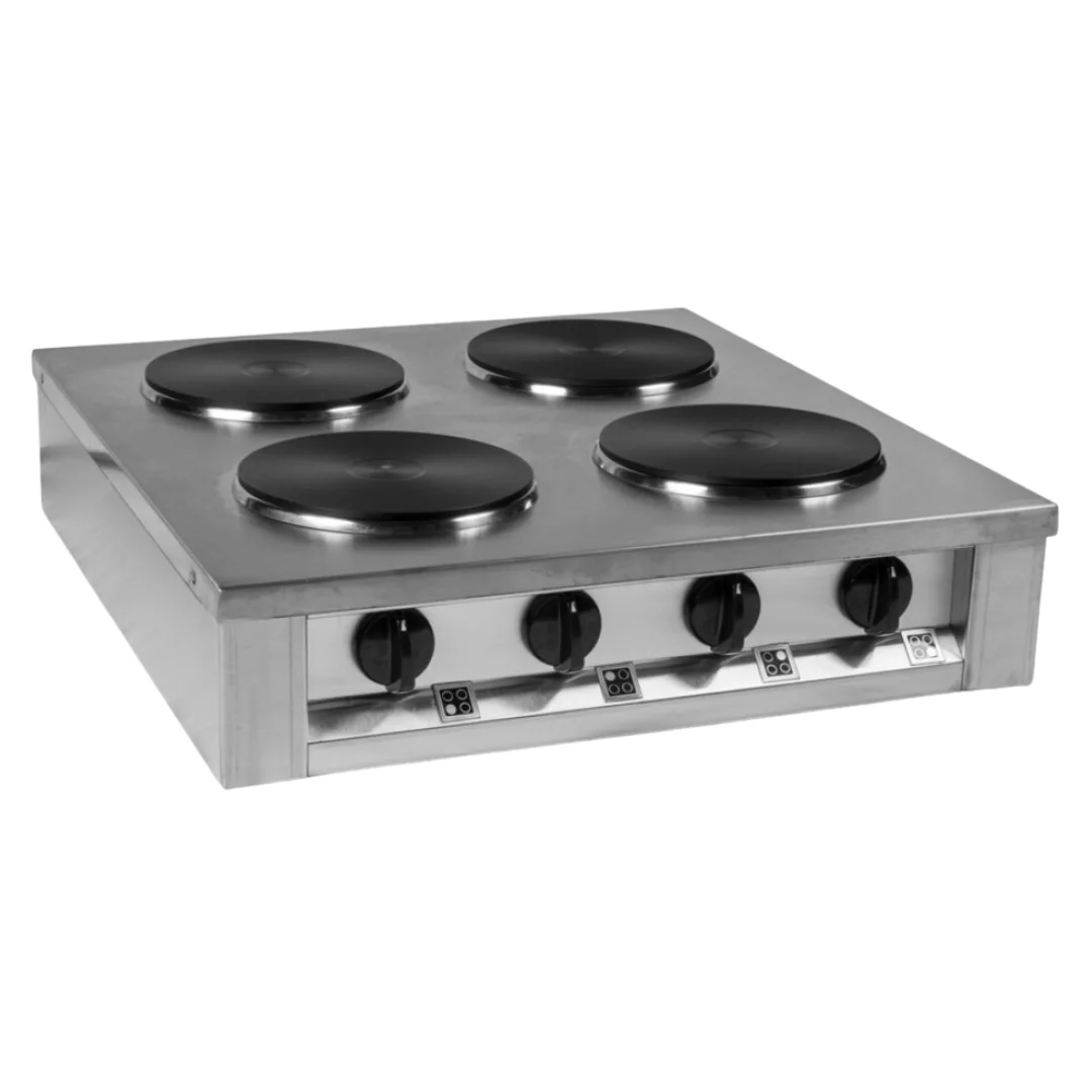 Anafe Eléctrico Inox304 4 Discos Hot Plate - Image 1